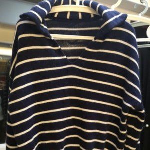 Pure wool striped sweater